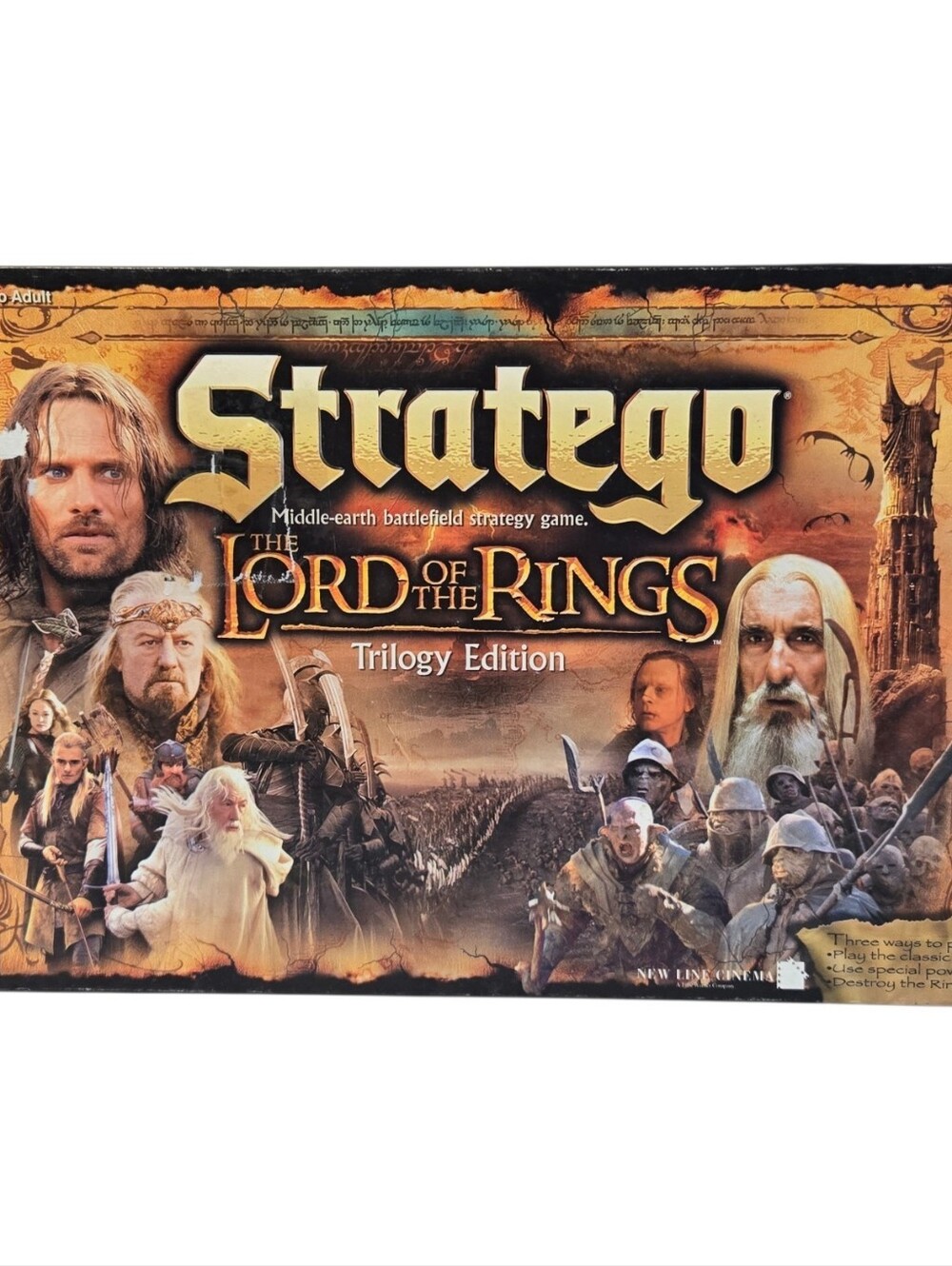 Stratego The Lord of the Rings Trilogy Edition 2004 Board Game